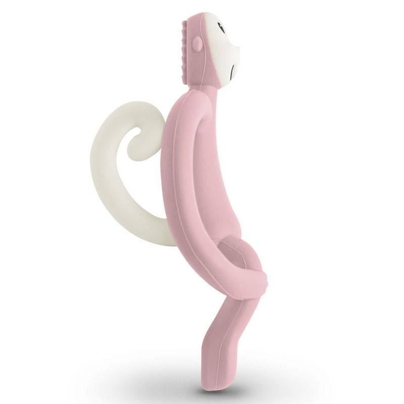 Matchstick Monkey Original Teething Toy - Dusty Pink
