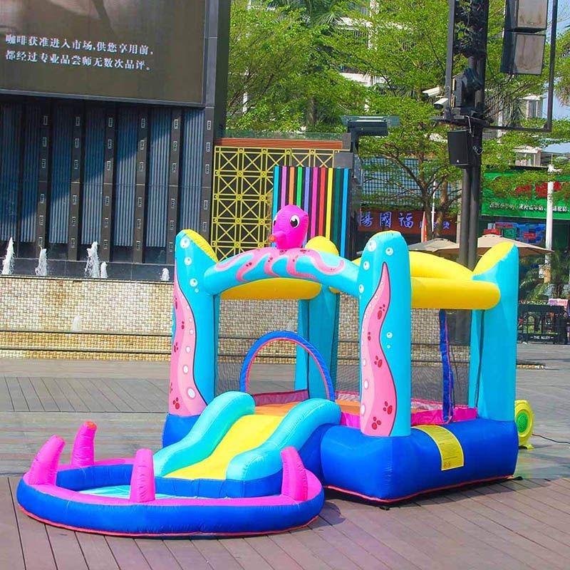 Myts - Octopus Design Inflatable Toddler Bounce House