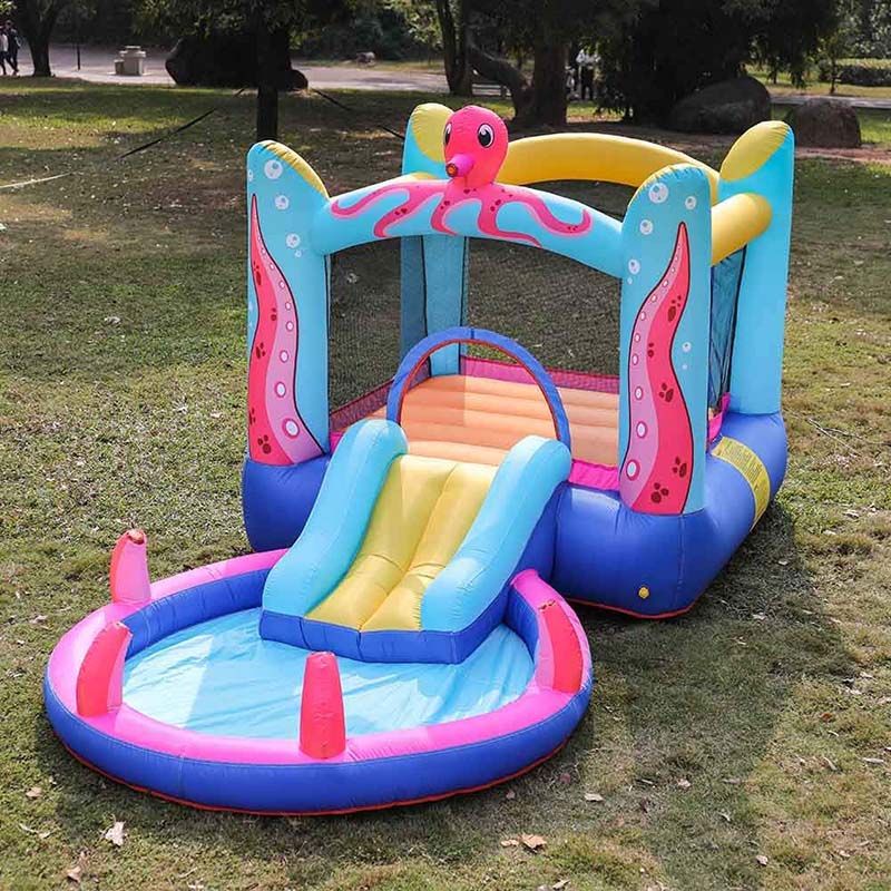 Myts - Octopus Design Inflatable Toddler Bounce House