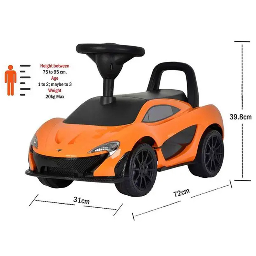 Mclaren - Classy Push Car - Assorted