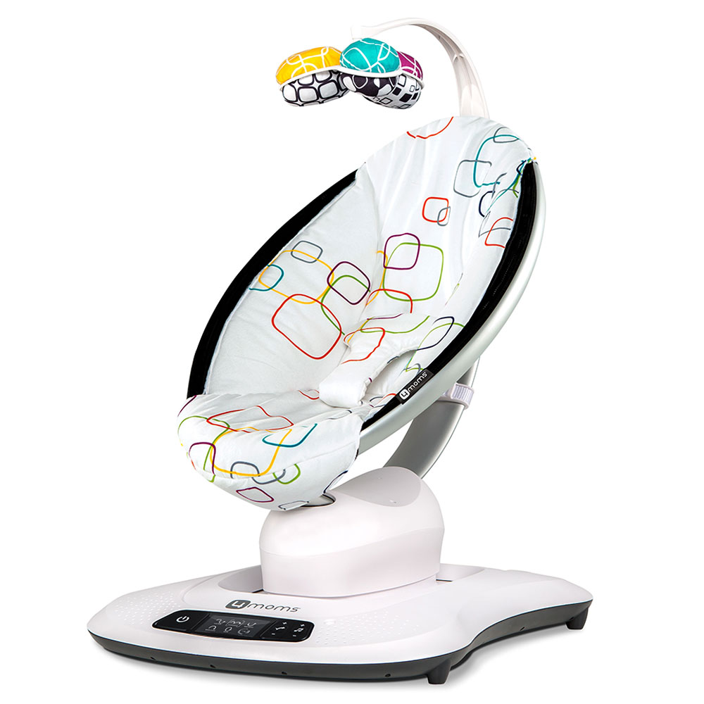 4moms Multi Plush Mamaroo 4.0 Infant Seat/ Bouncer/Rocker