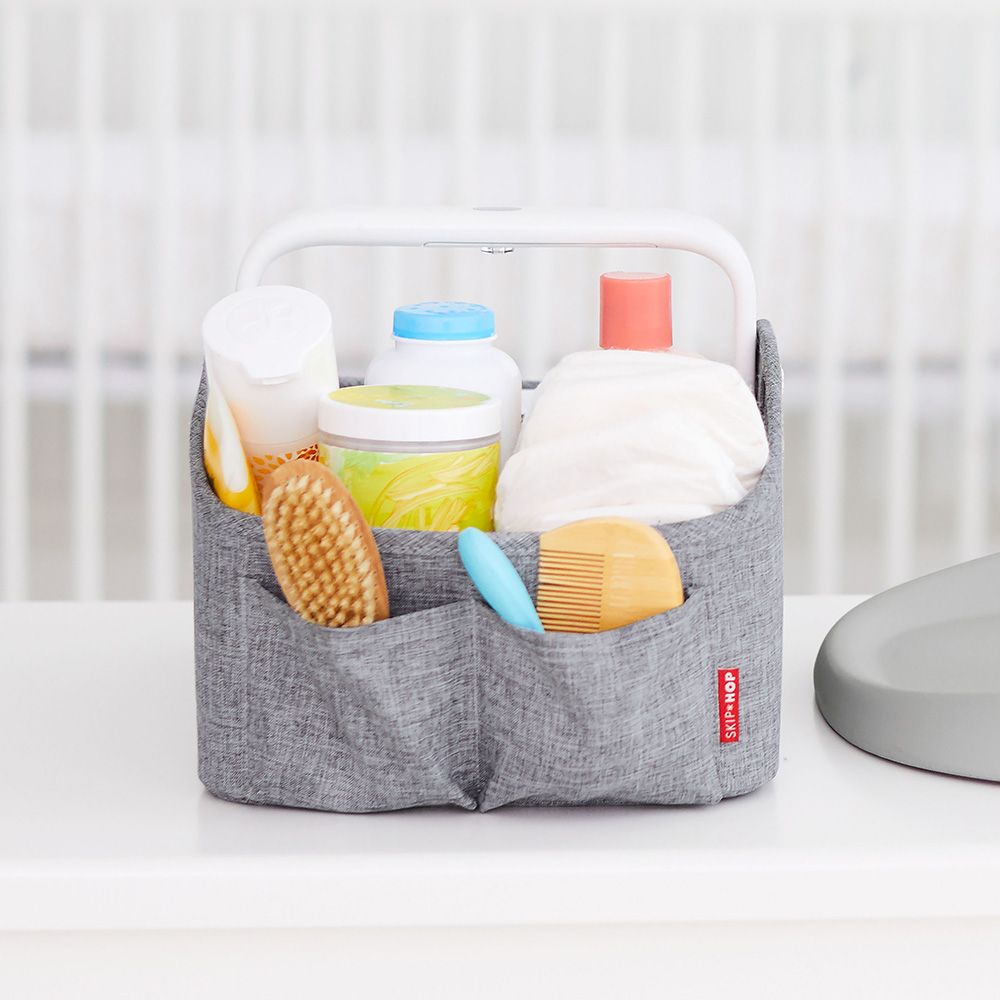 SkipHop - Light Up Diaper Caddy - Grey
