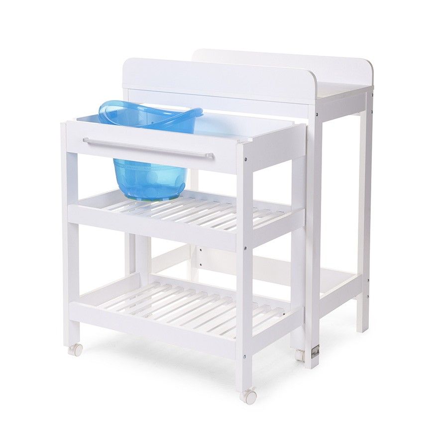 Childhome - Changing Table Tub Bucket And Bath - White