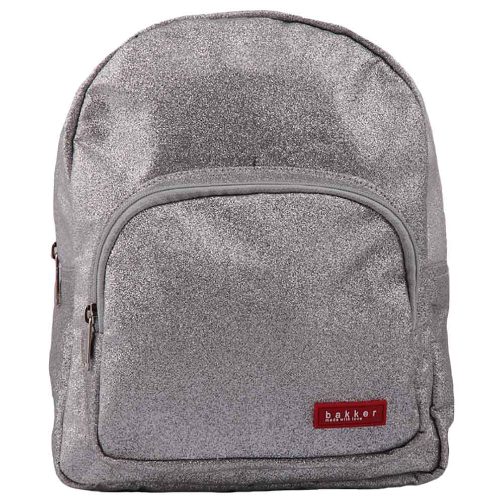 Bakker - Backpack Mini - Glitter Silver