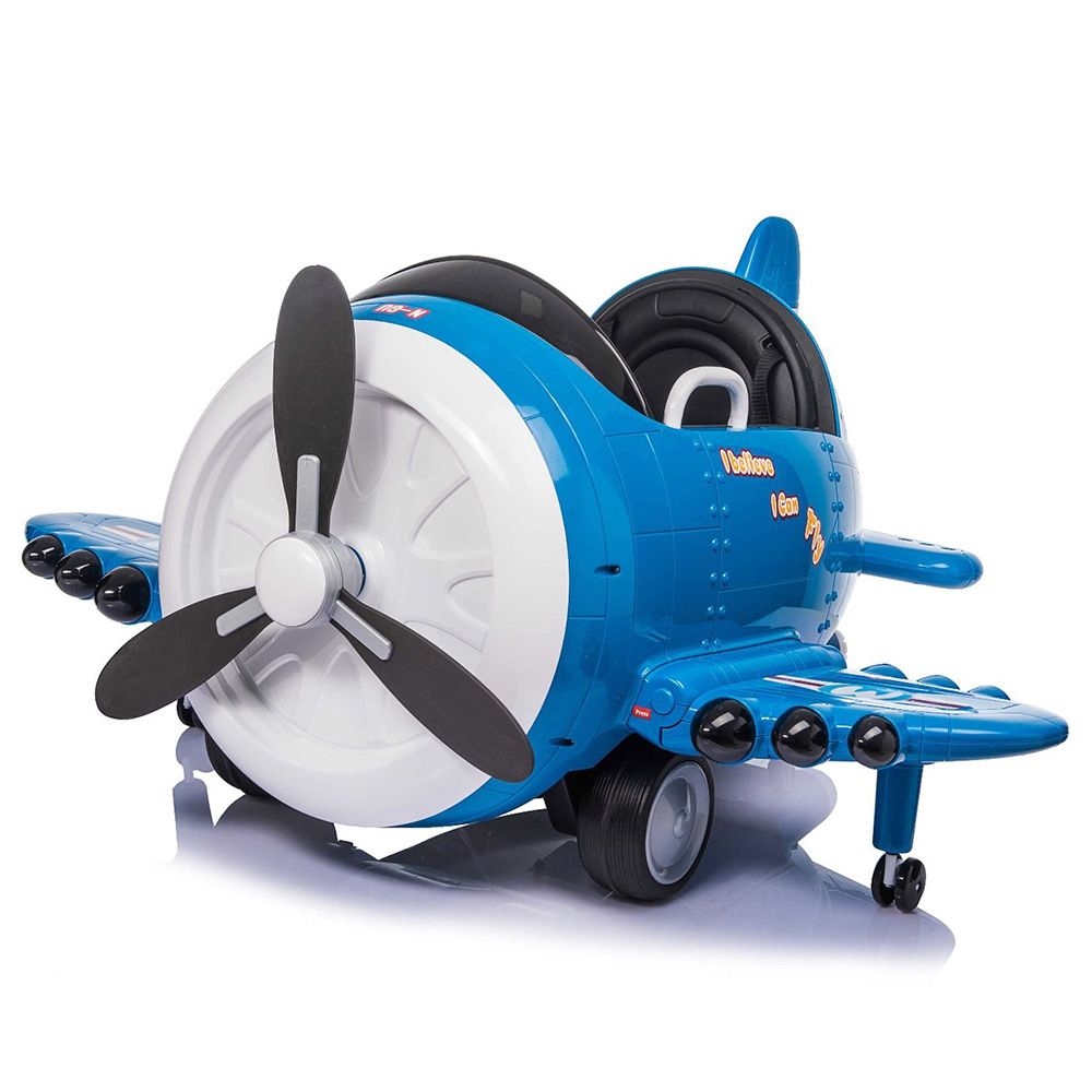Megastar - 12V Ride On Aircraft Outdoor Subwoofer - Blue