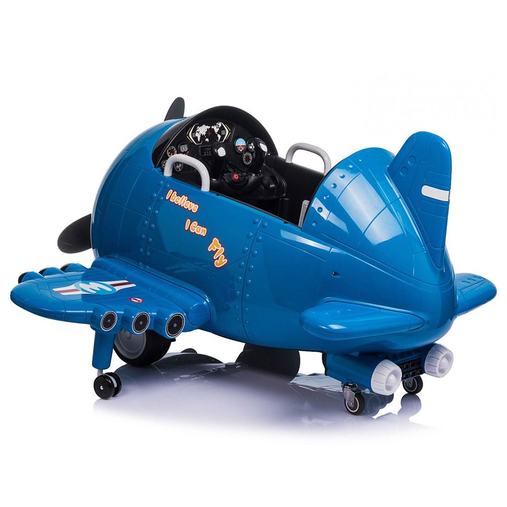 Megastar - 12V Ride On Aircraft Outdoor Subwoofer - Blue
