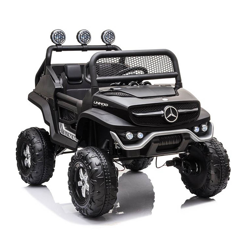 Megastar - 12V Rideon Licensed Mercedes Benz 2 Seater Car - Black