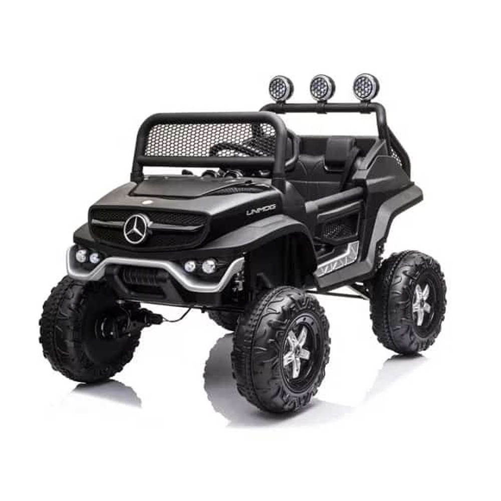 Megastar - 12V Rideon Licensed Mercedes Benz 2 Seater Car - Black