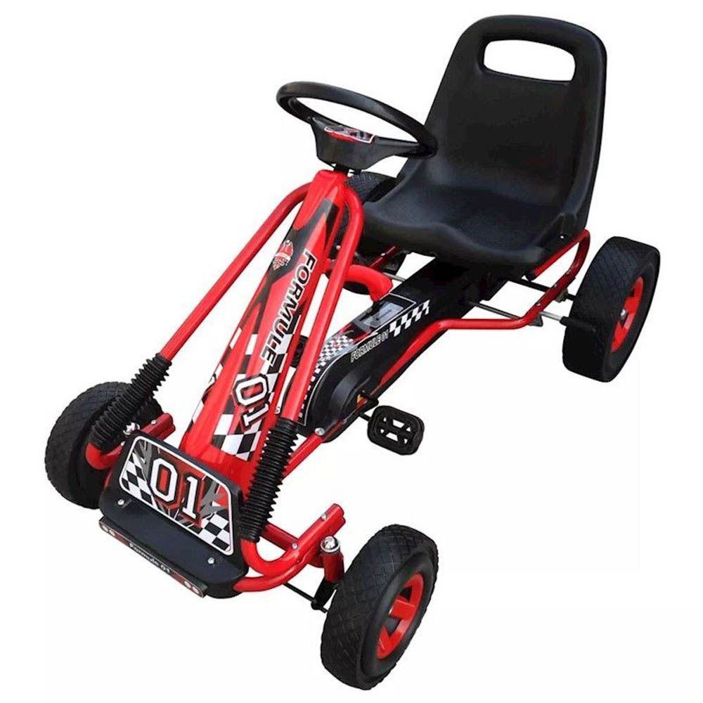 Megastar - Crash N Go Kart Pedal Bike - Red