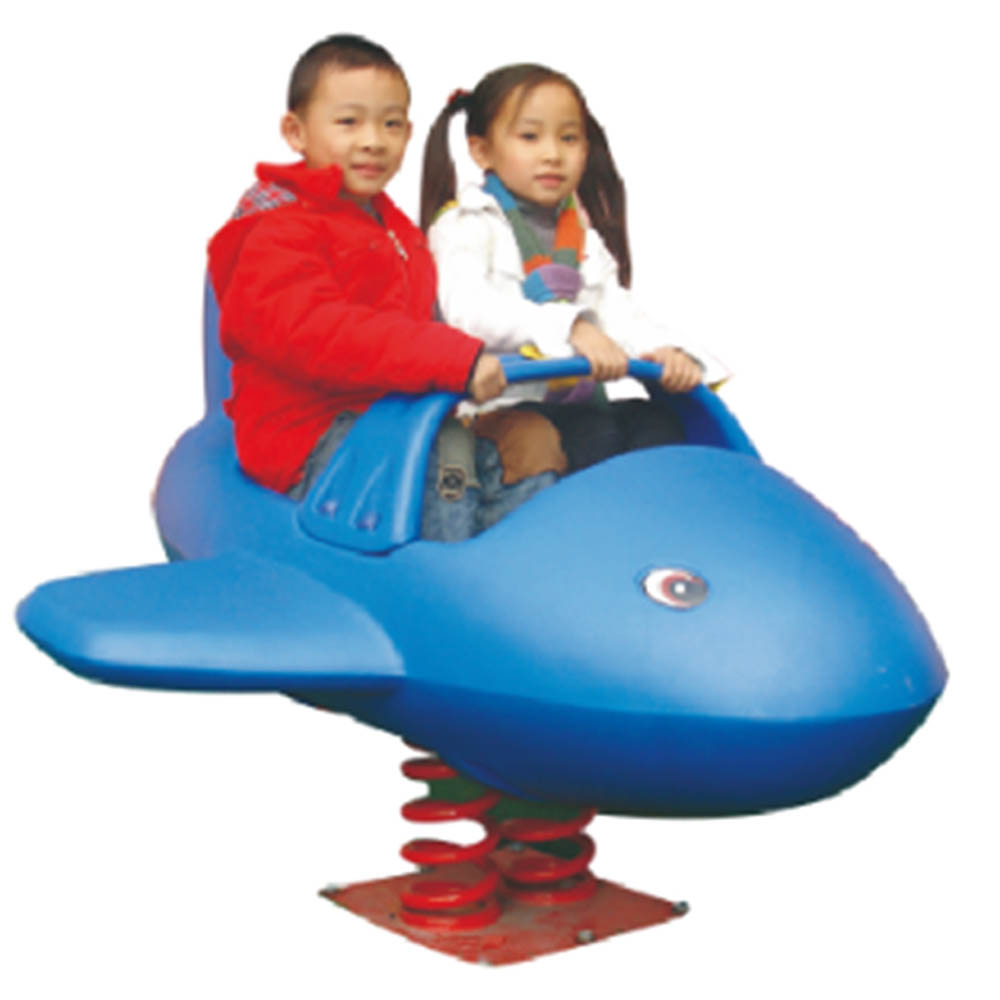 Megastar - Animal Panda Plastic Double Springs Rocking Bear - Assorted
