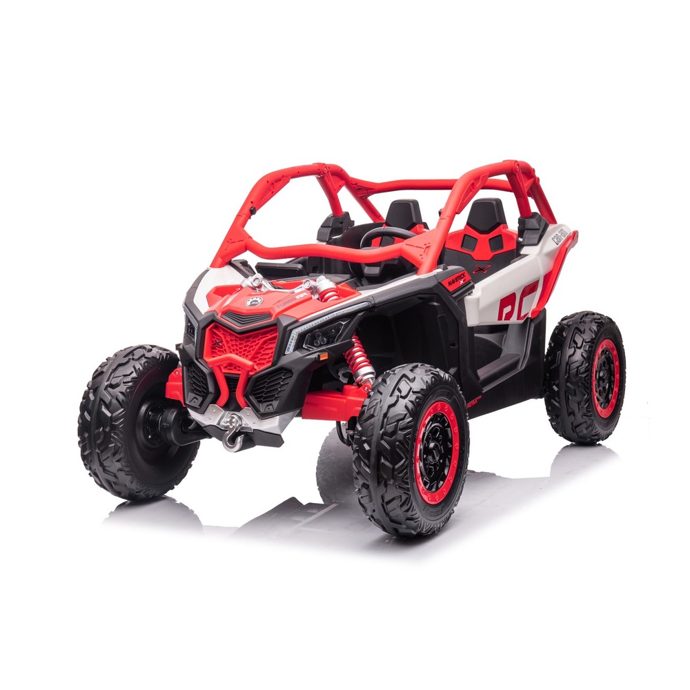 Megastar - Licensed Electric Ride Car Can Am Maverick UTV - Red