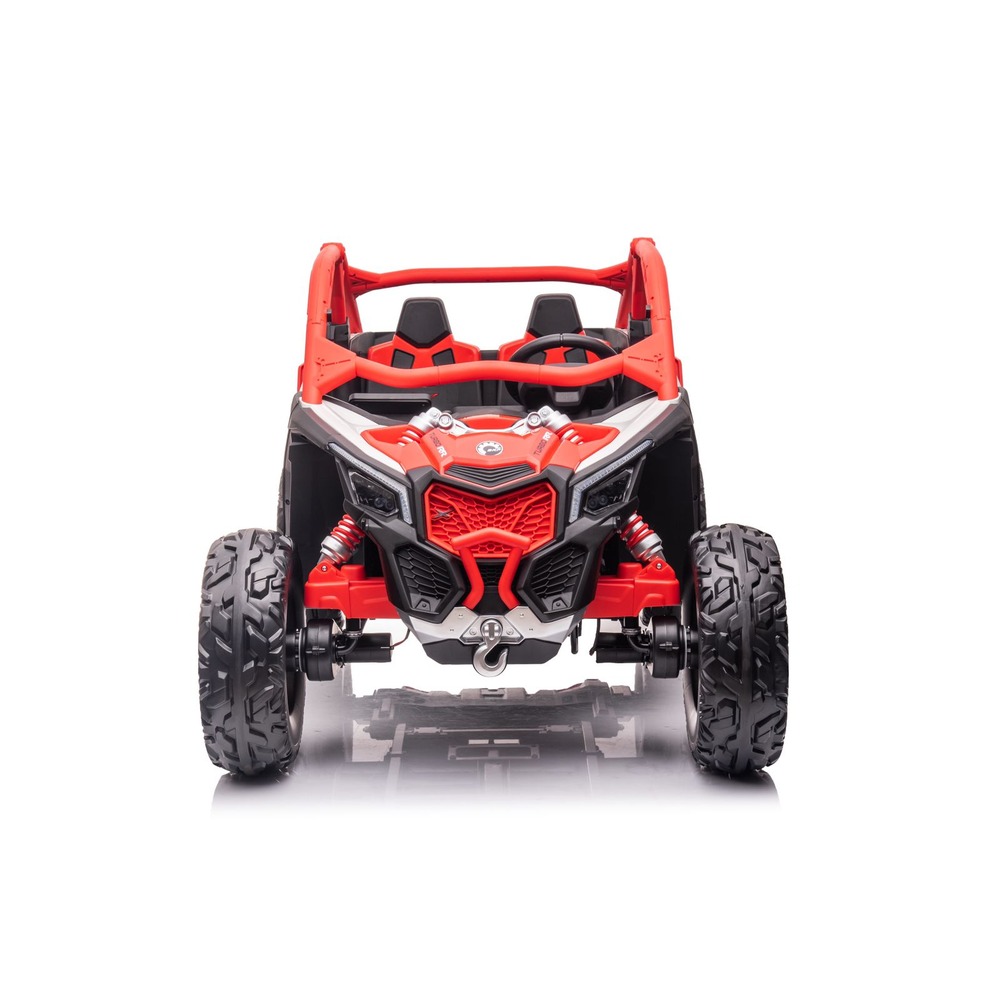 Megastar - Licensed Electric Ride Car Can Am Maverick UTV - Red