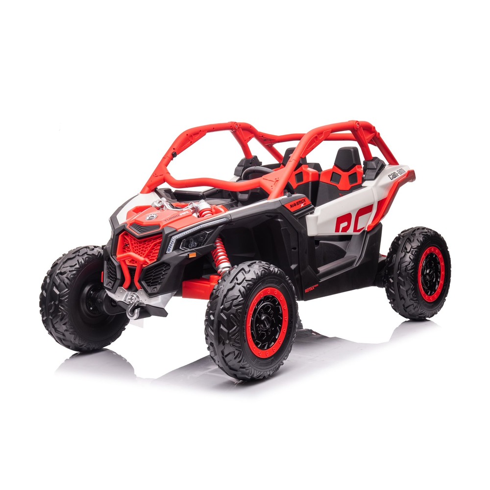 Megastar - Licensed Electric Ride Car Can Am Maverick UTV - Red