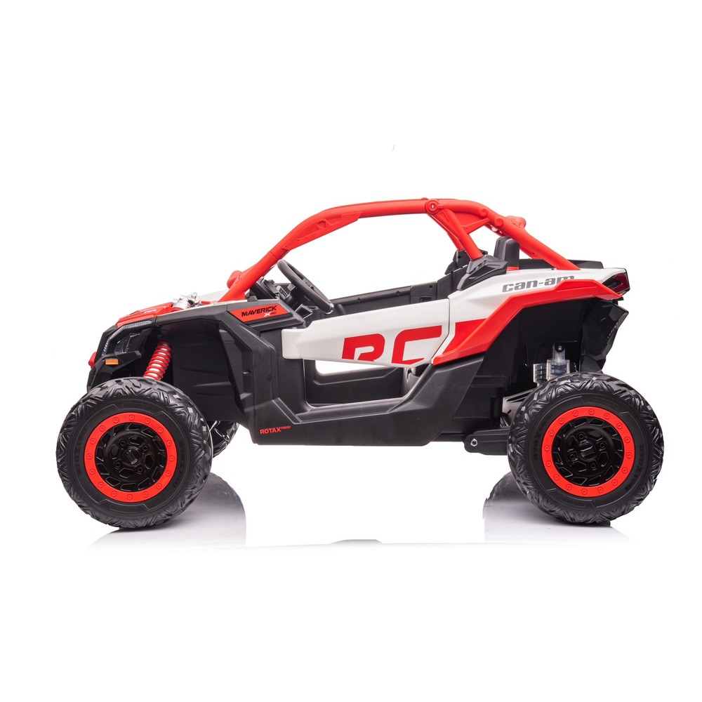 Megastar - Licensed Electric Ride Car Can Am Maverick UTV - Red