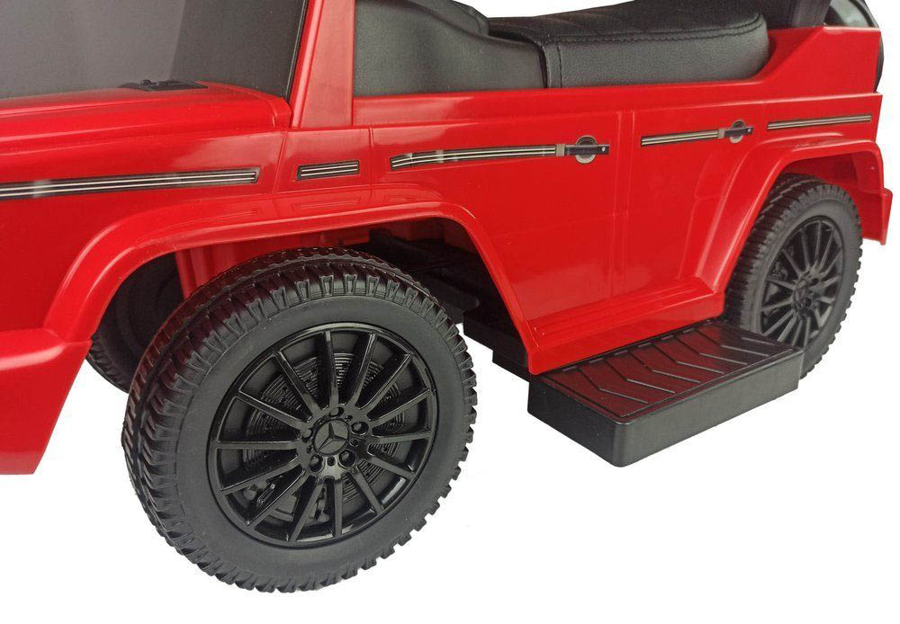 Megastar - Licensed Mercedes G-wagon 3 in 1 Push Car With Parental Handle - Red