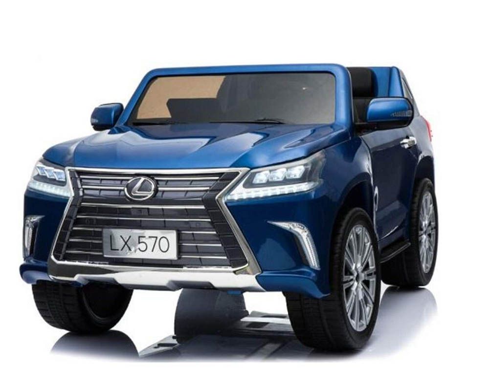 Megastar - Licensed Ride On Lexus 12V 2 Seater 570 For Kids - Blue