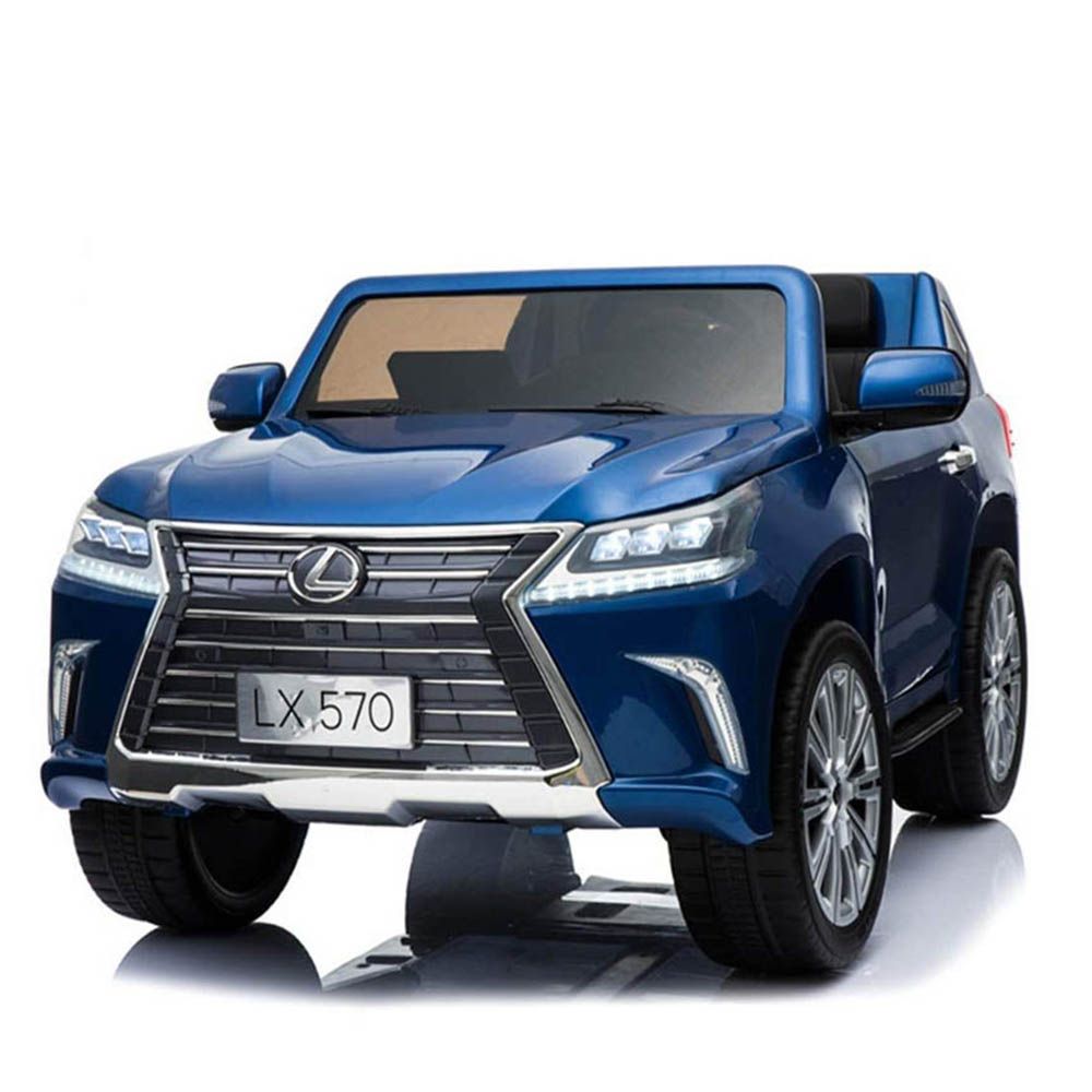 Megastar - Licensed Ride On Lexus 12V 2 Seater 570 For Kids - Blue