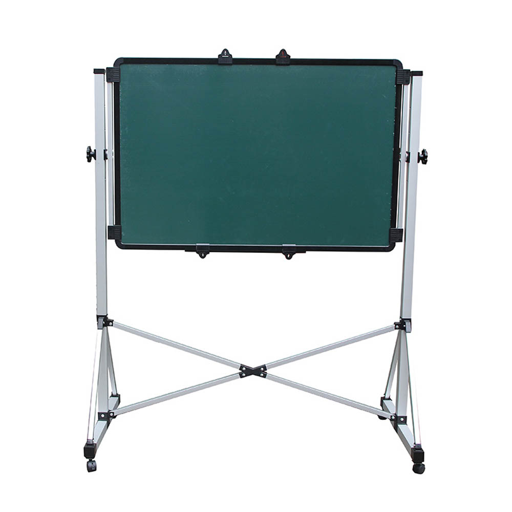 Megastar - Mobile Adjustable Height Dry Erase Stand Board Magnetic Large White Board on Wheels - 120cm