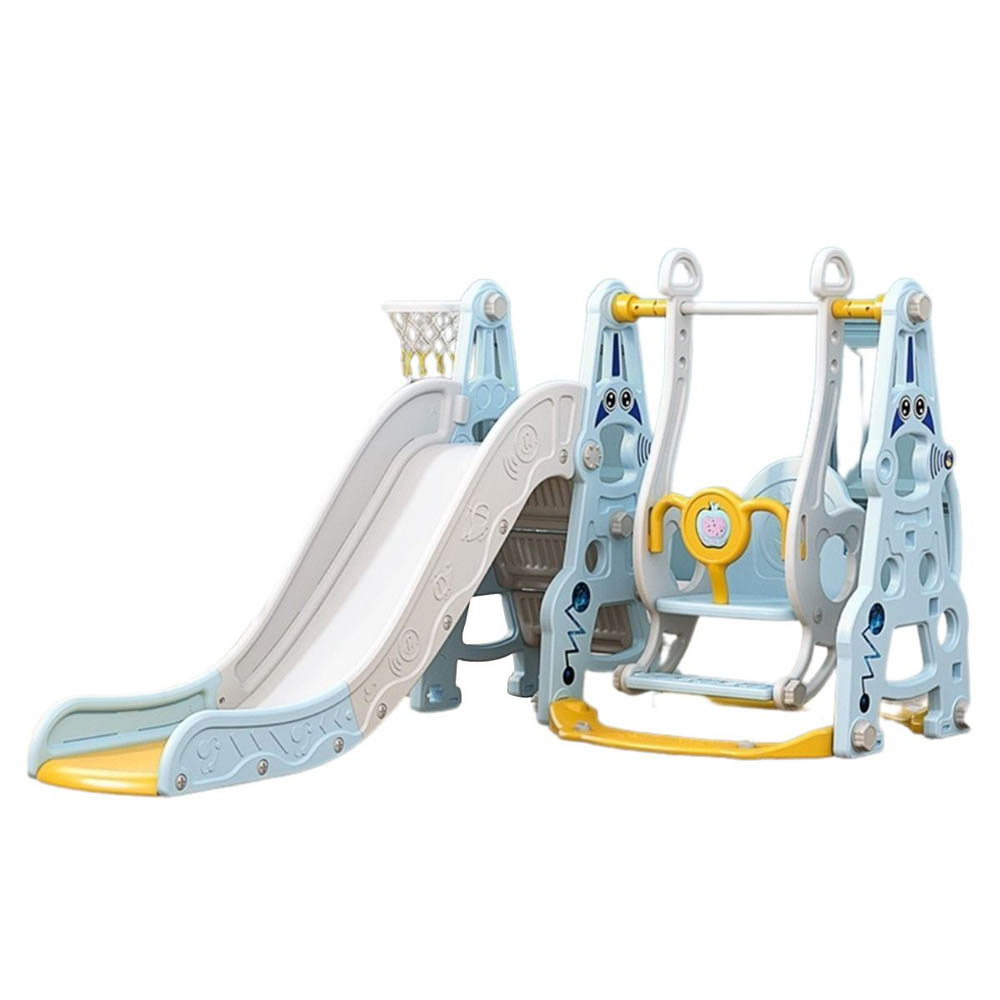 Megastar - Multifunctional 4 In 1 Swing And Slide - Blue