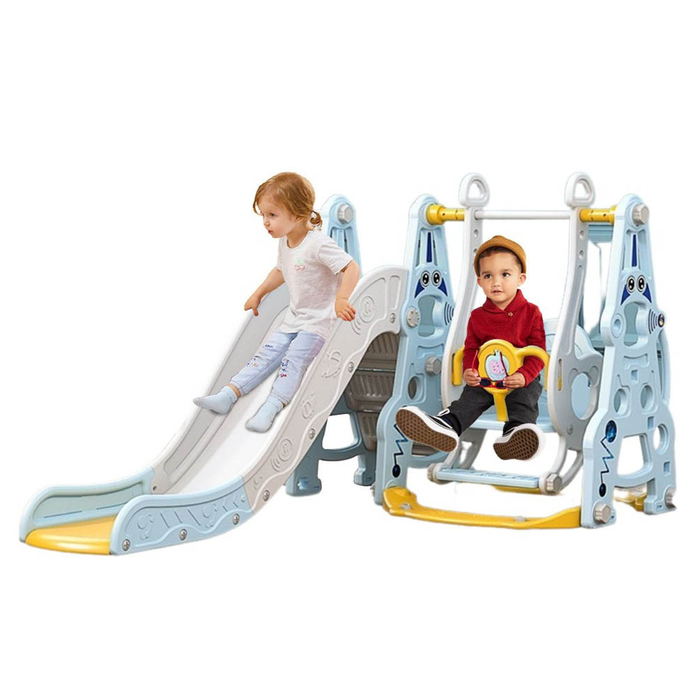 Megastar - Multifunctional 4 In 1 Swing And Slide - Blue