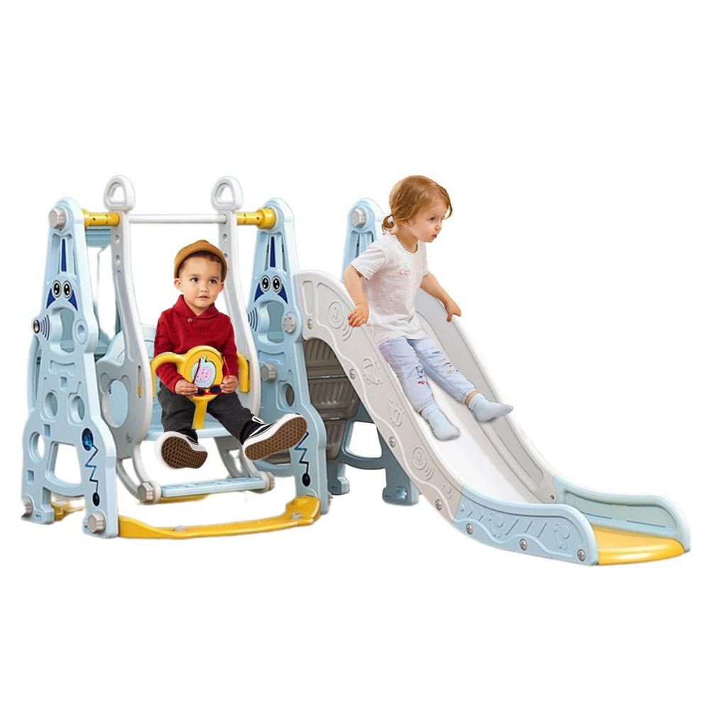 Megastar - Multifunctional 4 In 1 Swing And Slide - Blue