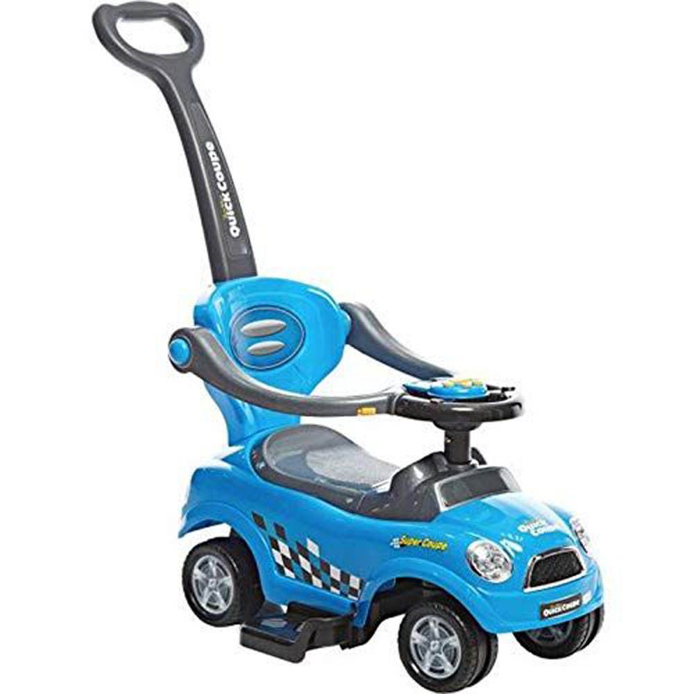 Megastar - My Lil Sunhine Push Car With Handle - Blue