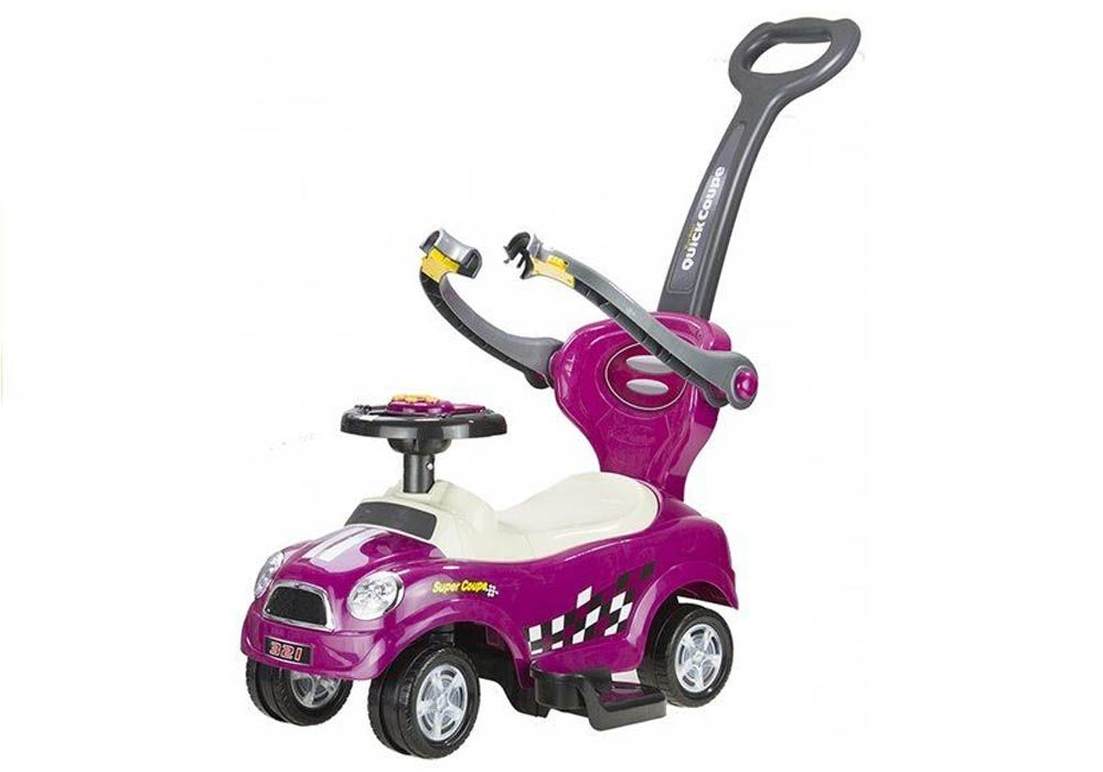 Megastar - My Lil Sunhine Push Car With Handle - Purple