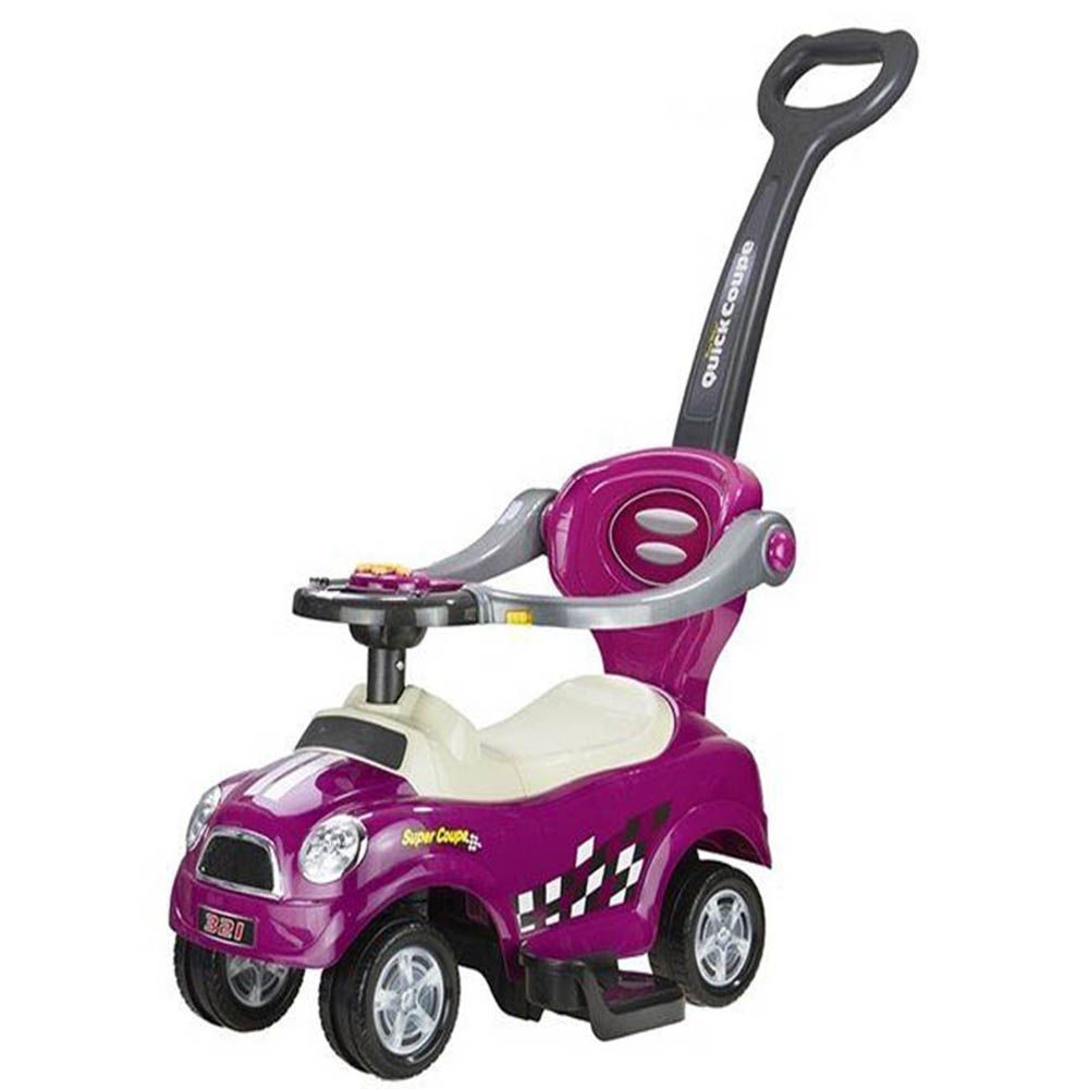 Megastar - My Lil Sunhine Push Car With Handle - Purple