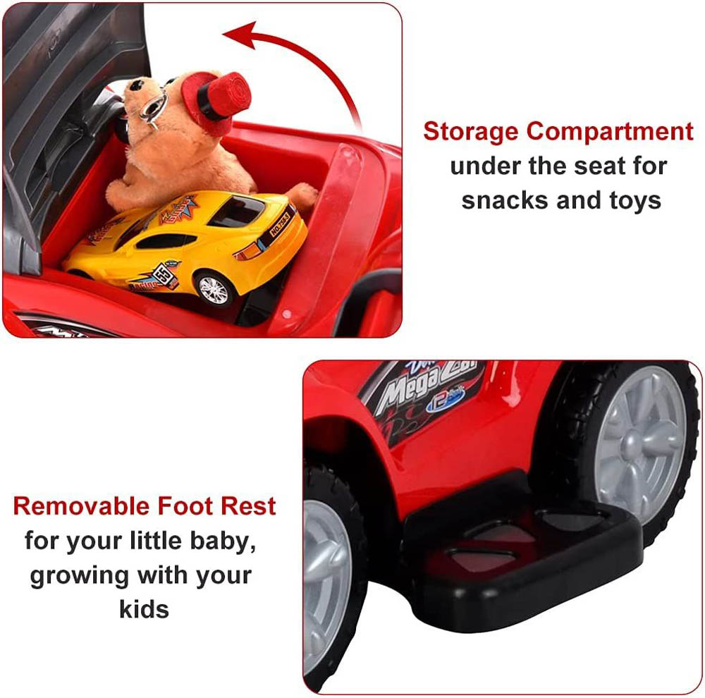 Megastar - My Little Sunshine Push Car With Canopy Shade 3 in 1