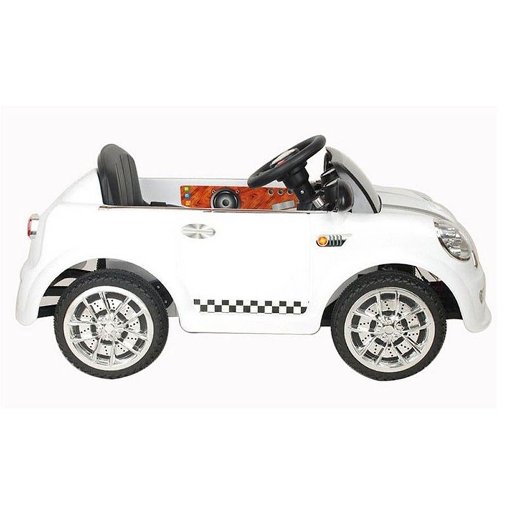 Megastar - Ride On 6V Mini Coupe Car - White
