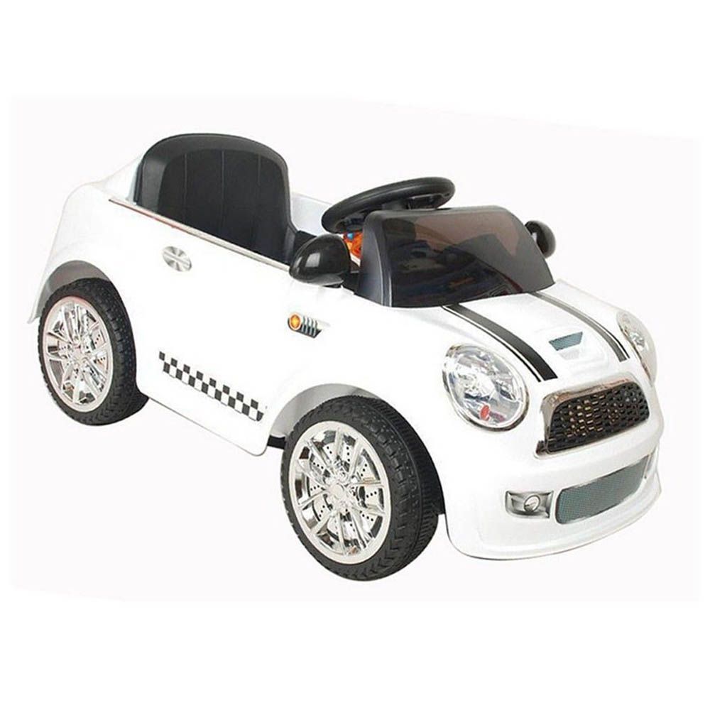 Megastar - Ride On 6V Mini Coupe Car - White