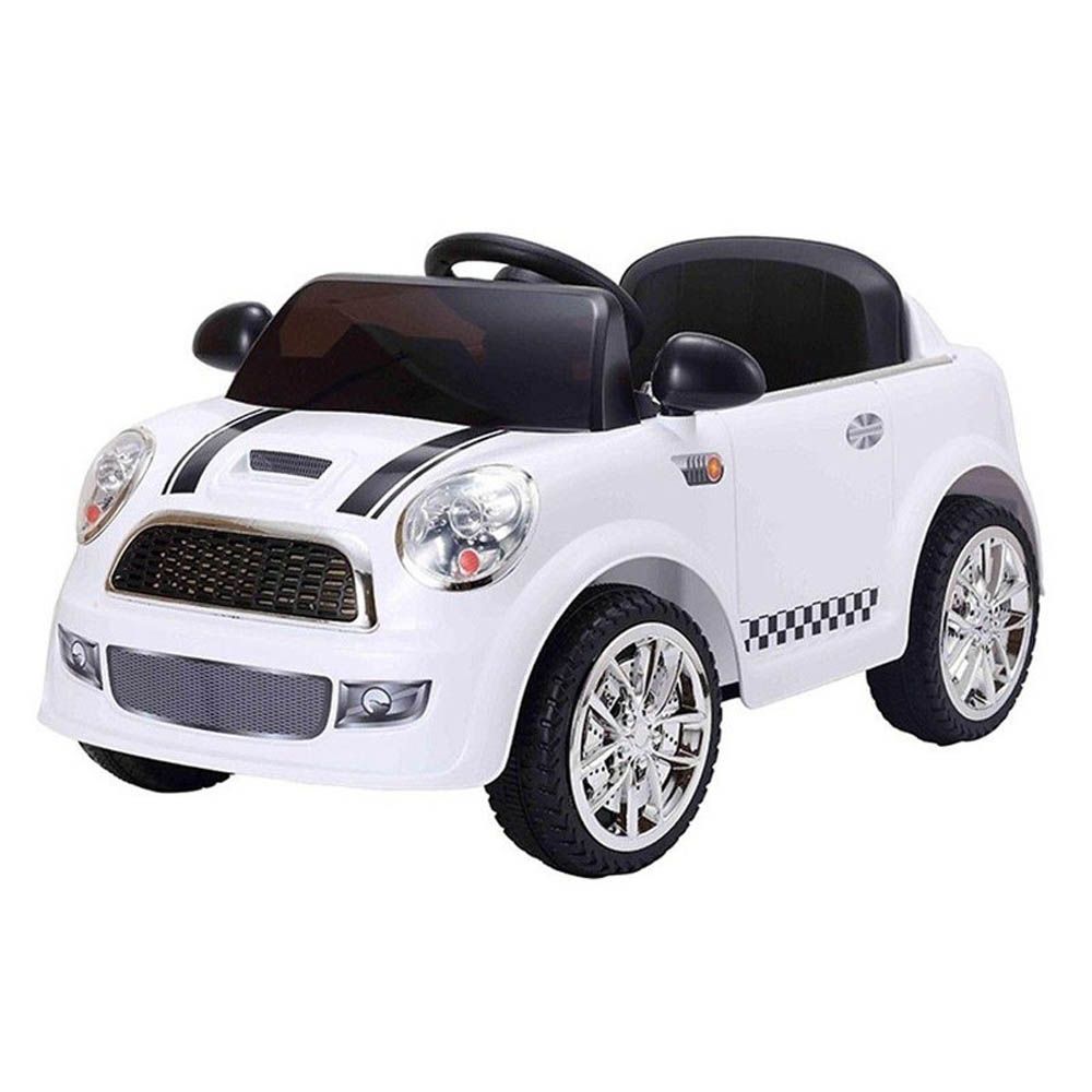 Megastar - Ride On 6V Mini Coupe Car - White