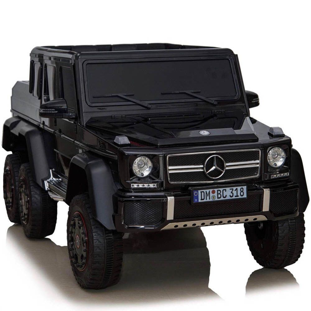 Megastar - Ride On Licensed 12 V Mercedes Benz G63 Sut Truck - Black