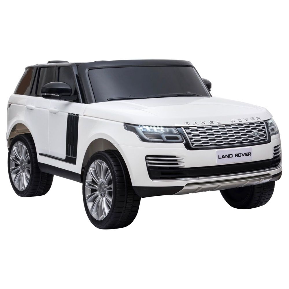 Megastar - Ride On Licensed Land Rover Elite 12 V - White