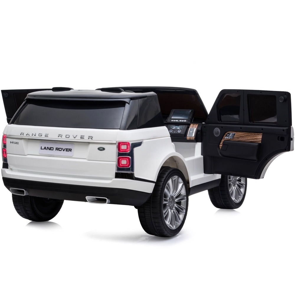 Megastar - Ride On Licensed Land Rover Elite 12 V - White