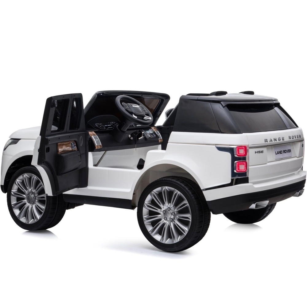 Megastar - Ride On Licensed Land Rover Elite 12 V - White