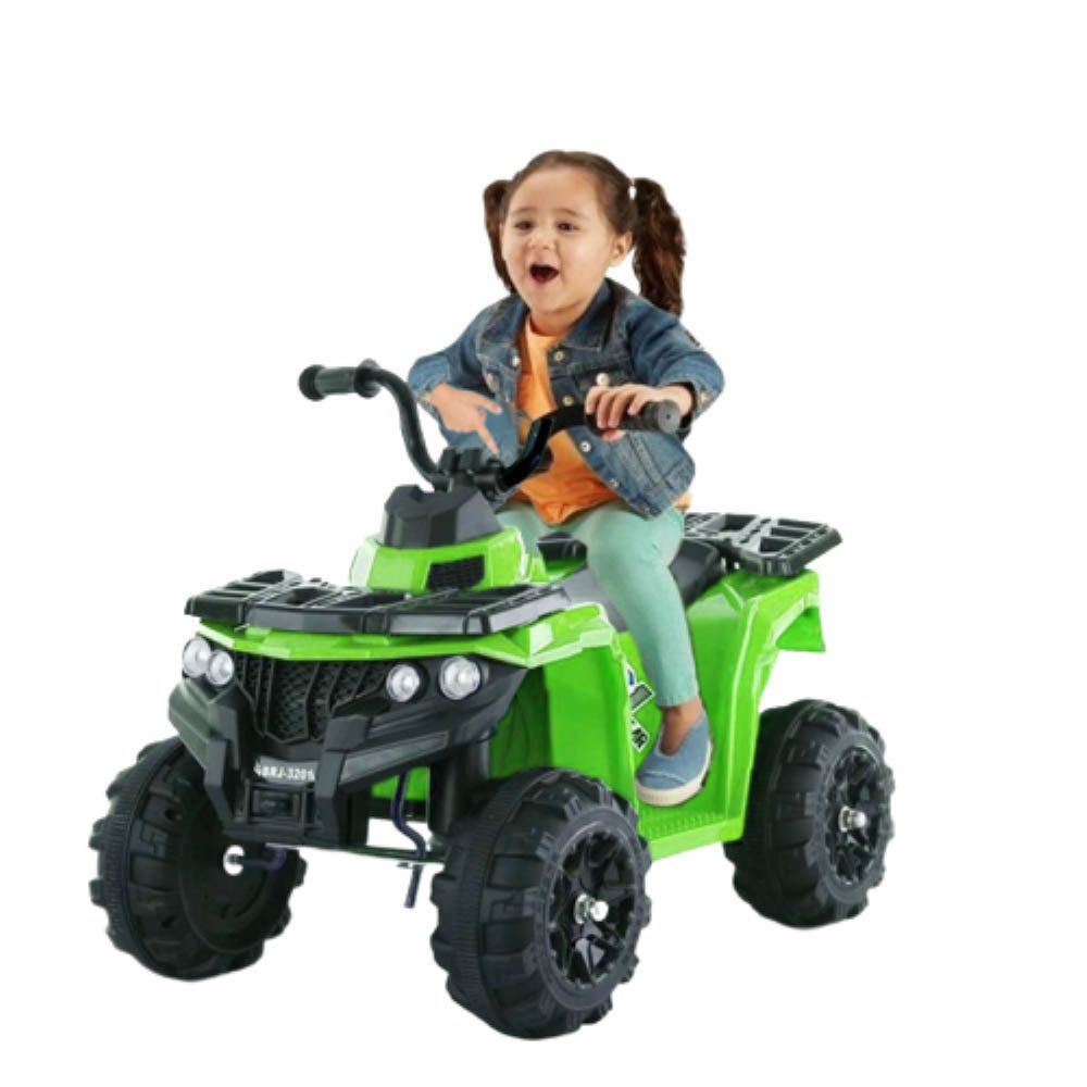 Megastar - Ride On Mini Quad Bike For Young Off Roaders - Green