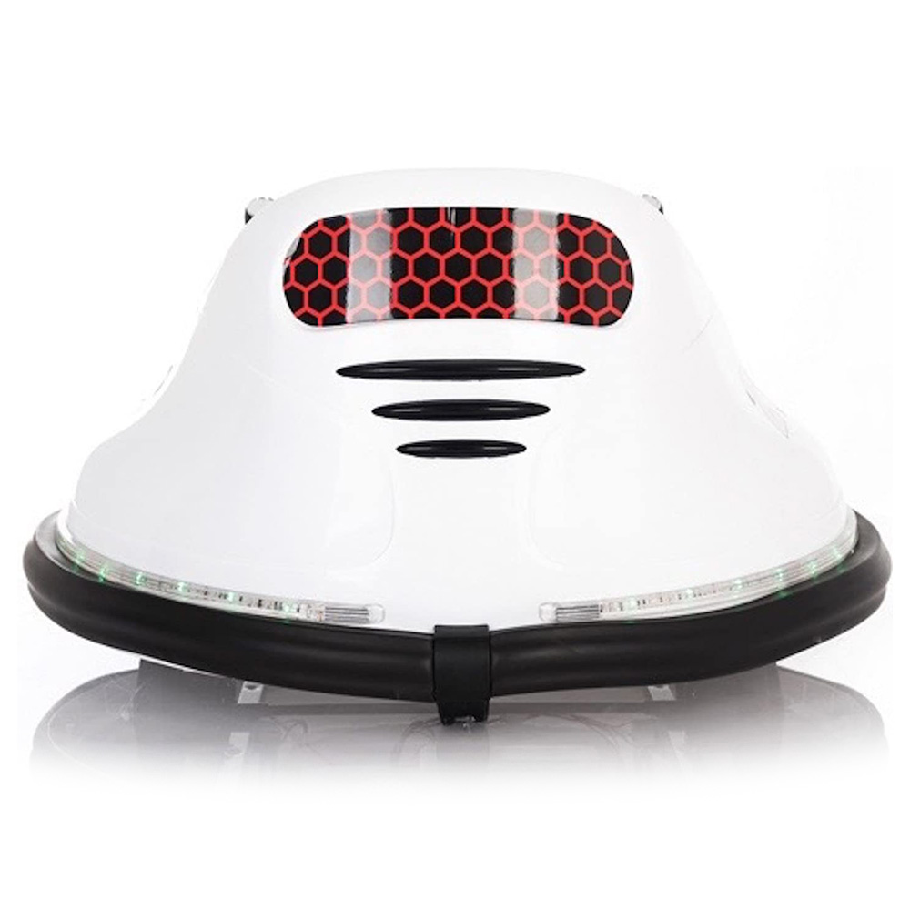 Megastar - Ride On R/C Electric 6V Drift Swingster Baby Car - White