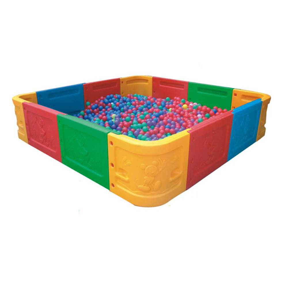 Megastar - Square Kids Ocean Ball Pit Including 100 Balls