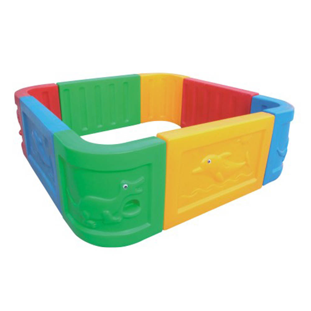 Megastar - Square Kids Ocean Ball Pit Including 100 Balls
