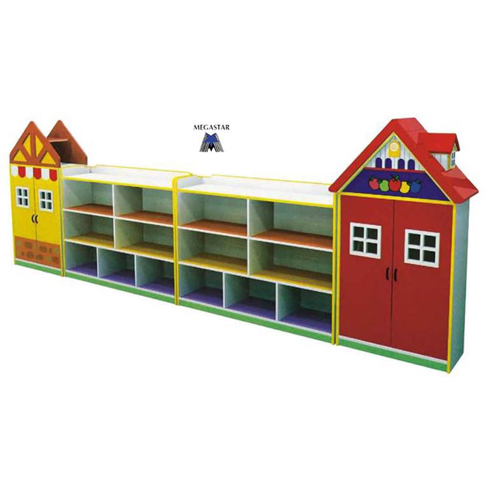 Megastar - Wooden My Own Toy Shop Books Toys And Stationery Organiser For Tidy Kids