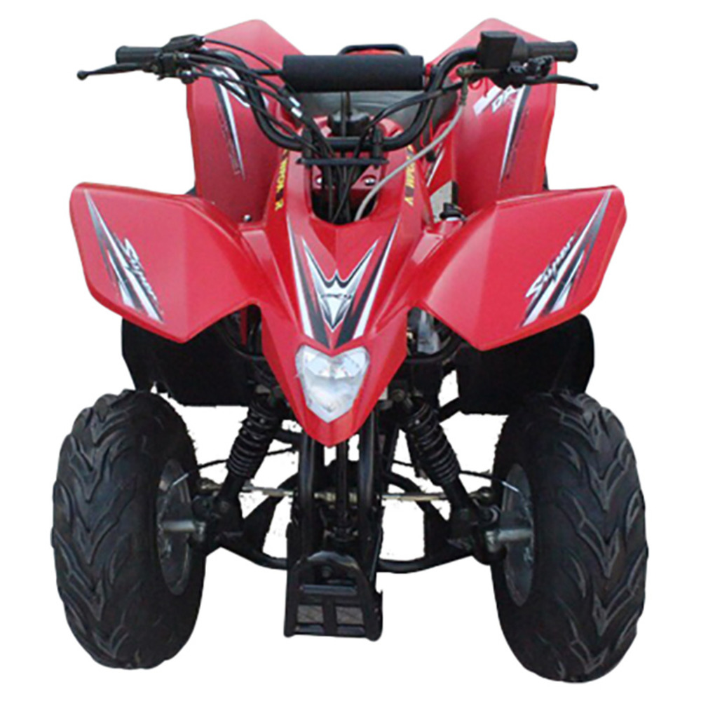 Megawheels - 180CC Atv Quad Bike Without Reverse - Red