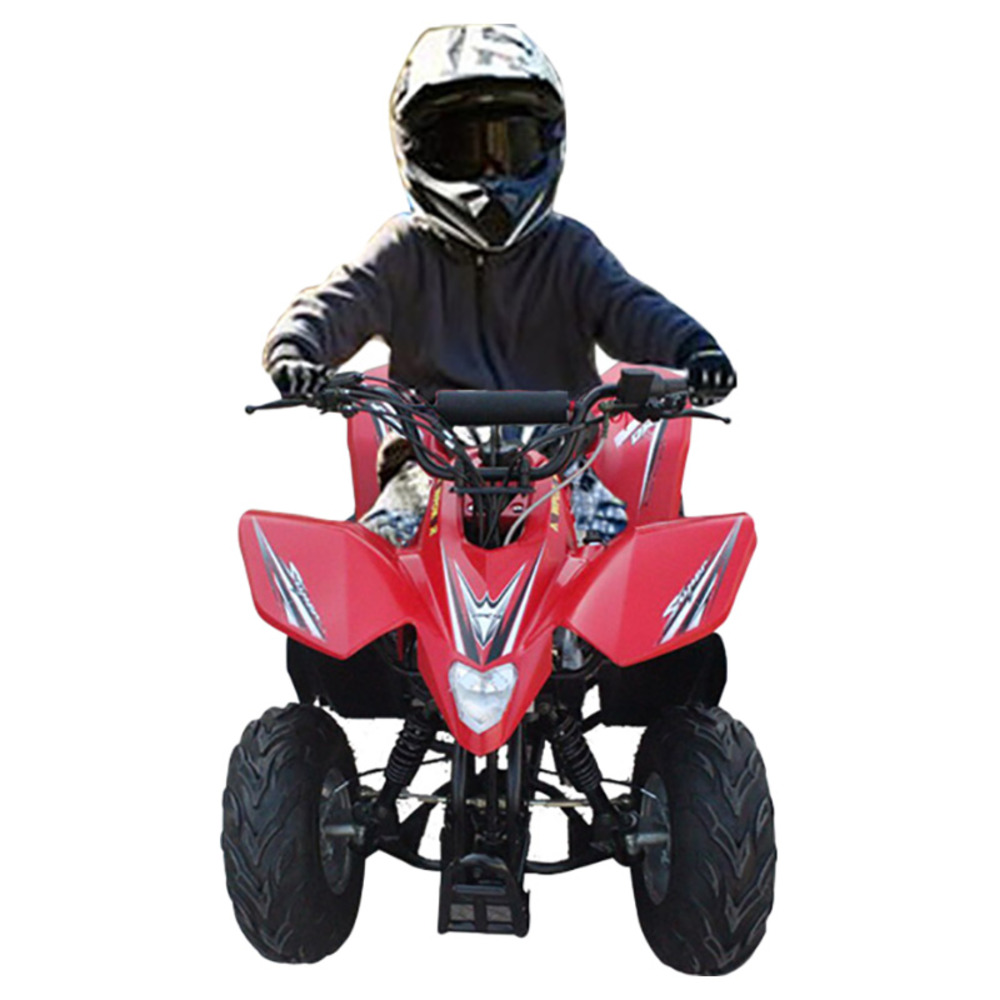 Megawheels - 180CC Atv Quad Bike Without Reverse - Red