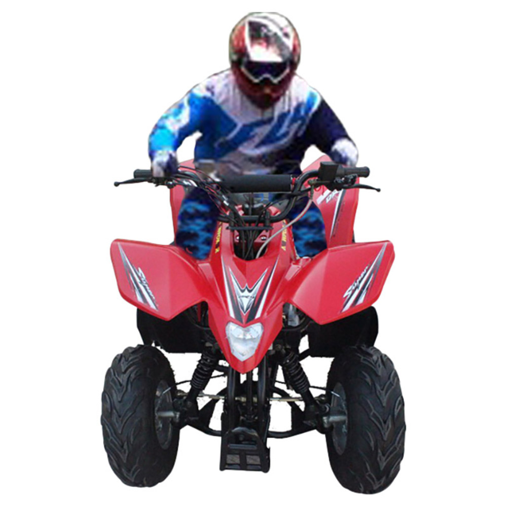Megawheels - 180CC Atv Quad Bike Without Reverse - Red