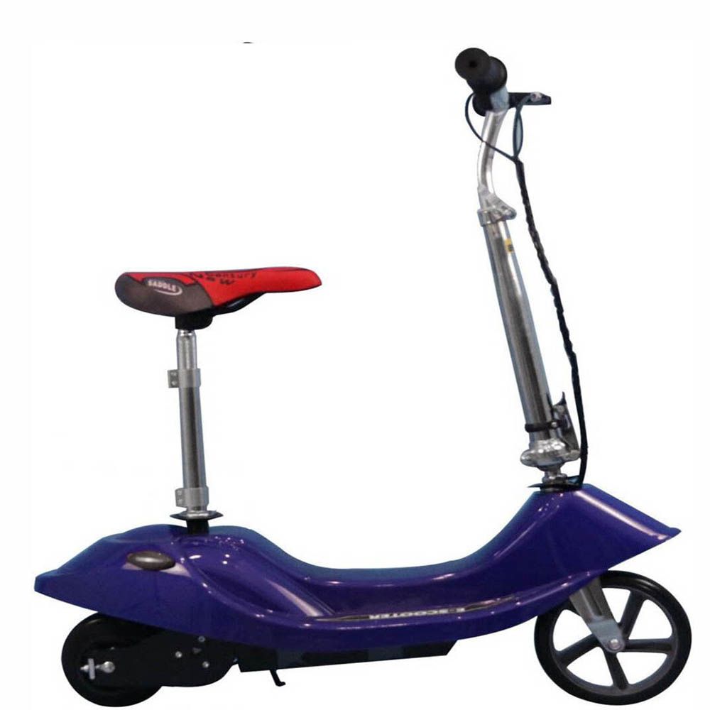 Megawheels - 24 V Ride On Foldable Escooter Blue