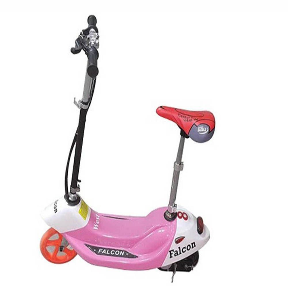 Megawheels - 24 V Ride On Foldable Escooter Pink