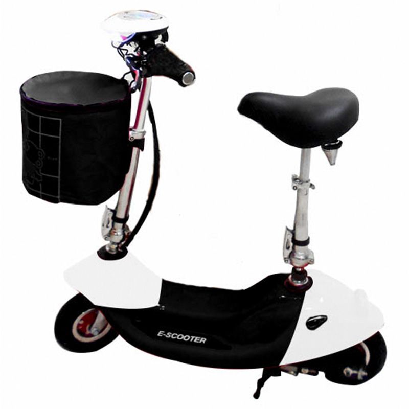 Megawheels - 24V Median Foldable Scooter For Teens - Black