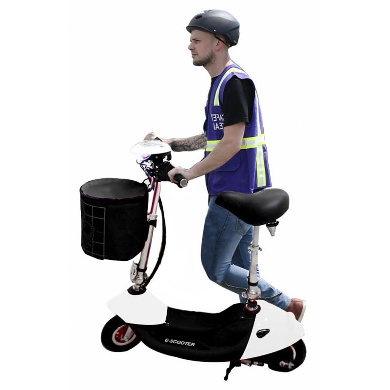 Megawheels - 24V Median Foldable Scooter For Teens - Black