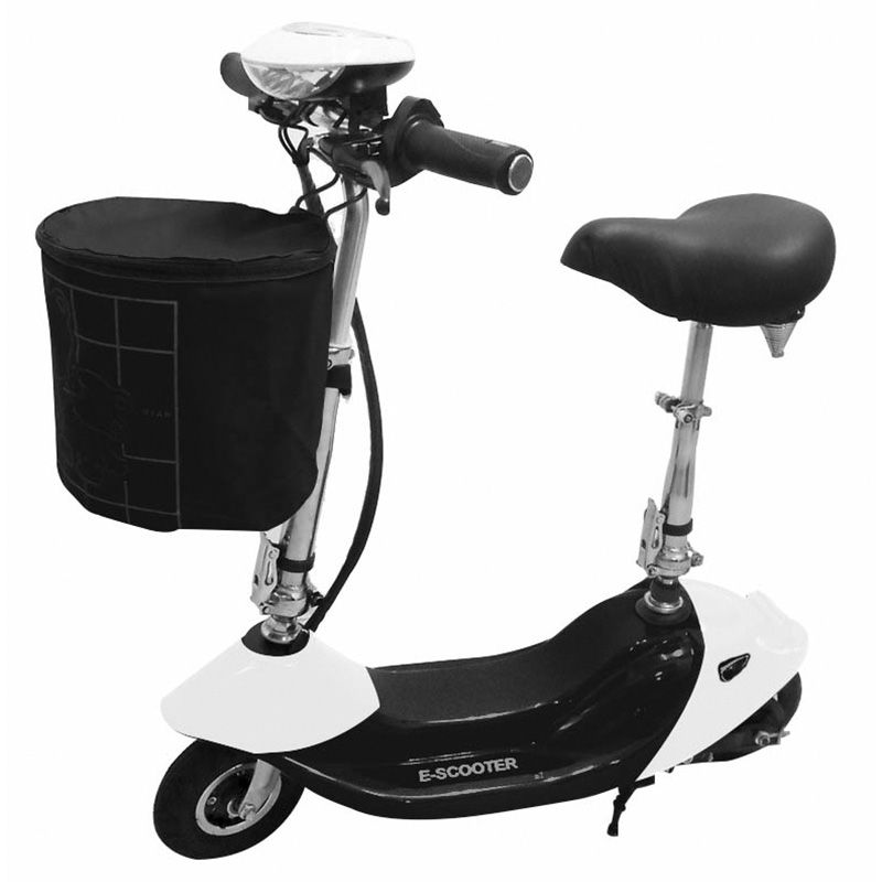 Megawheels - 24V Median Foldable Scooter For Teens - Black