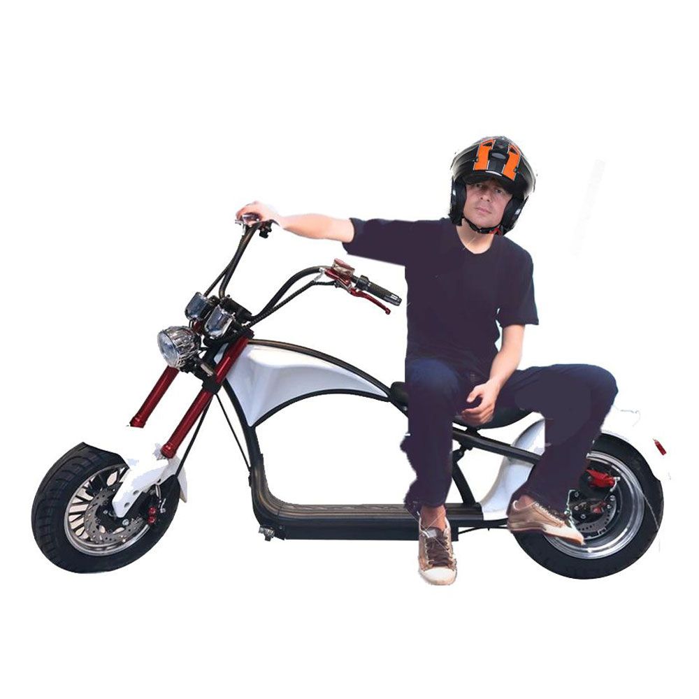 Megawheels - Coco City Chopper Scooter - White